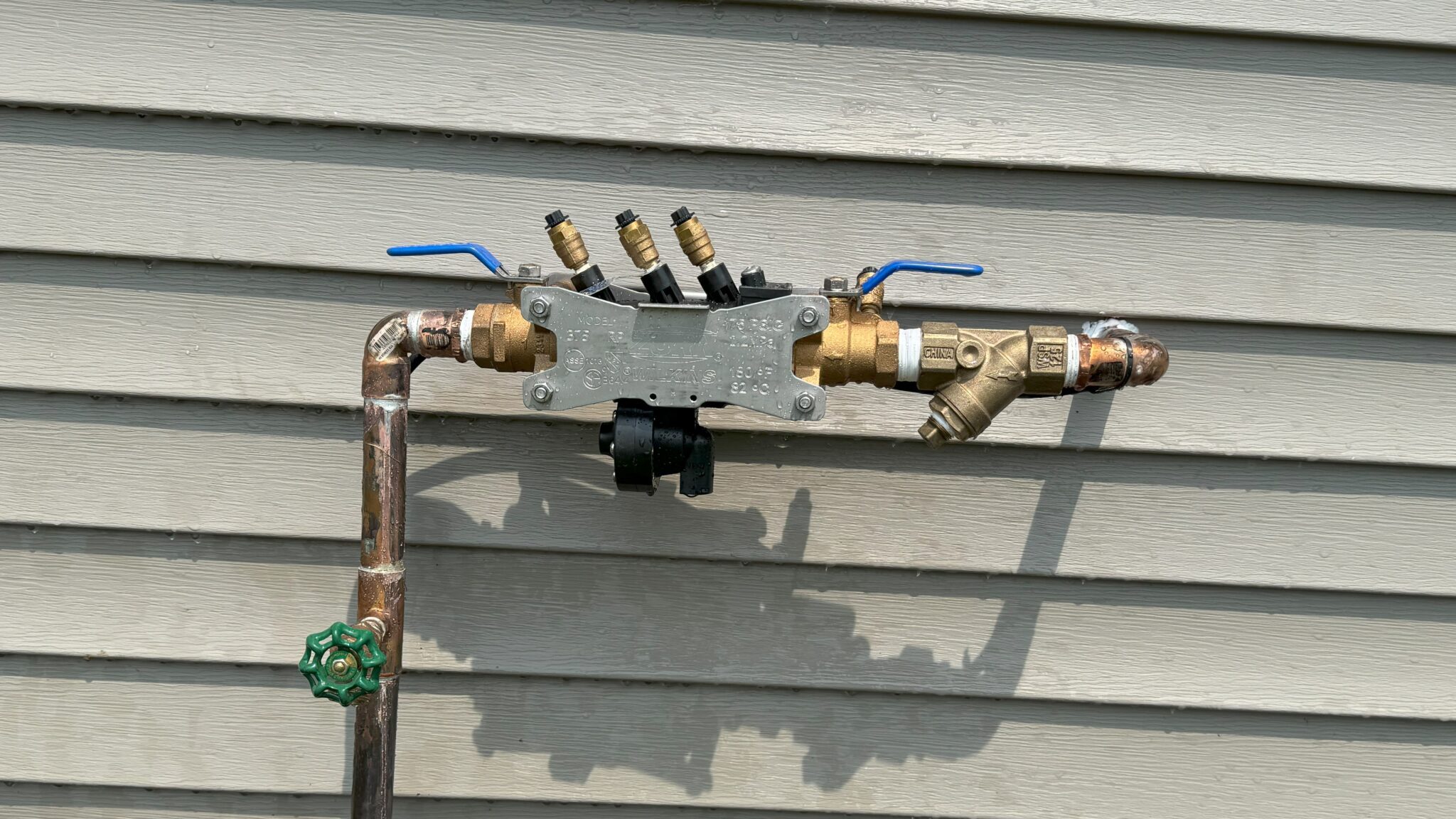 Irrigation system winterization